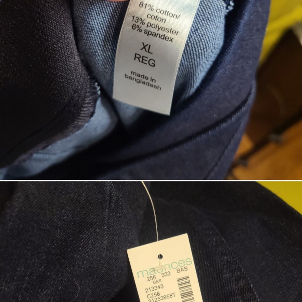 XL m jeans by maurices™ Flare Crossover Pull On High Rise Jeans
